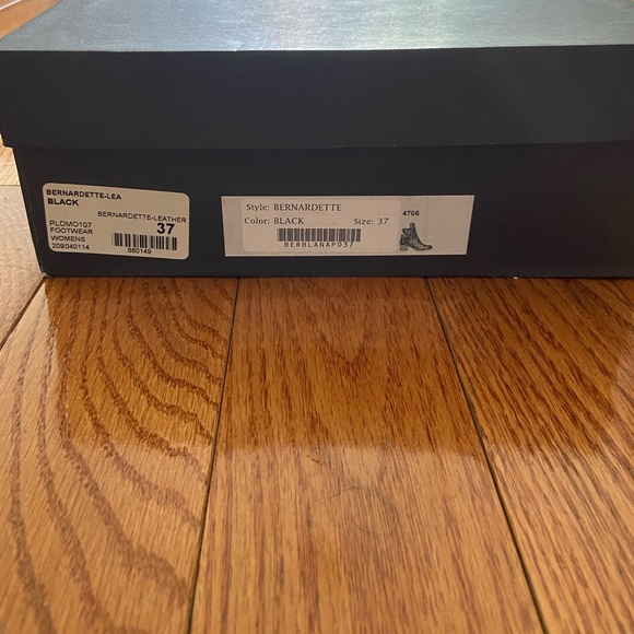 Plomo Bernardette Black Learher Boot - Picture 4 of 8